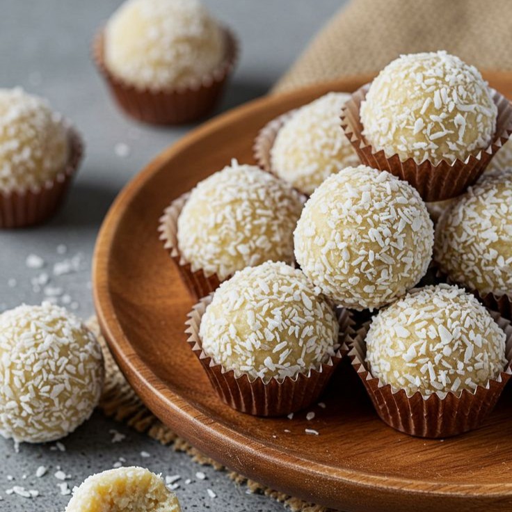 Trufas de coco